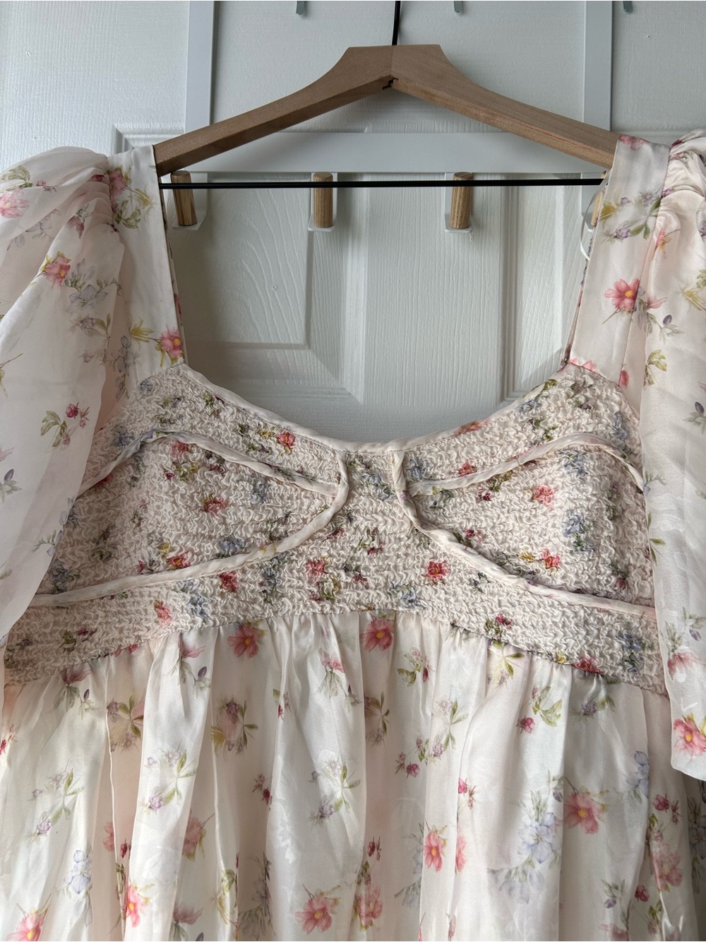 Worth Collective Harlow Maxi in Tiny Pink Floral dress NWT 3XL - Picture 5 of 14